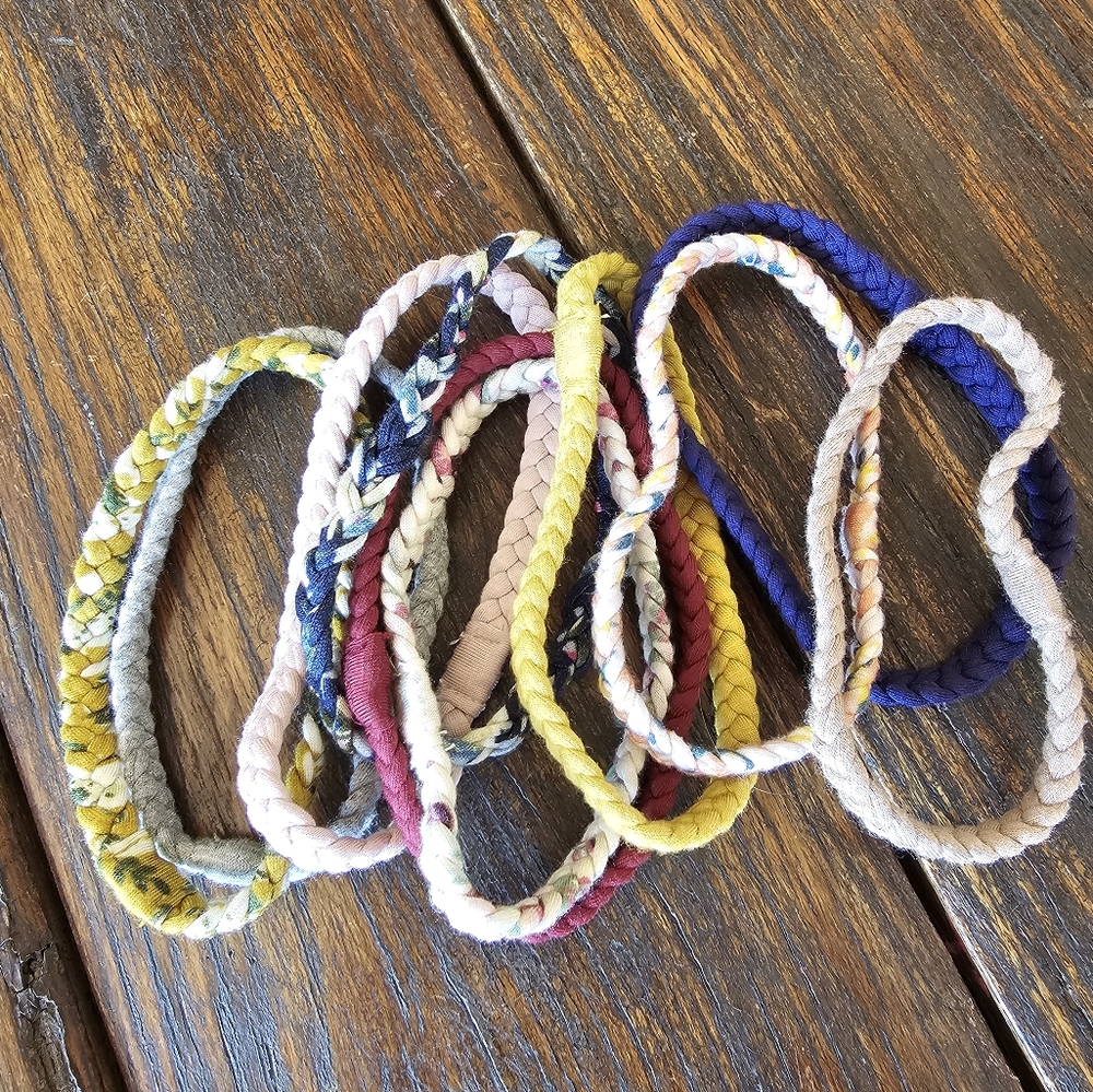 Infant Braided Cotton Headbands